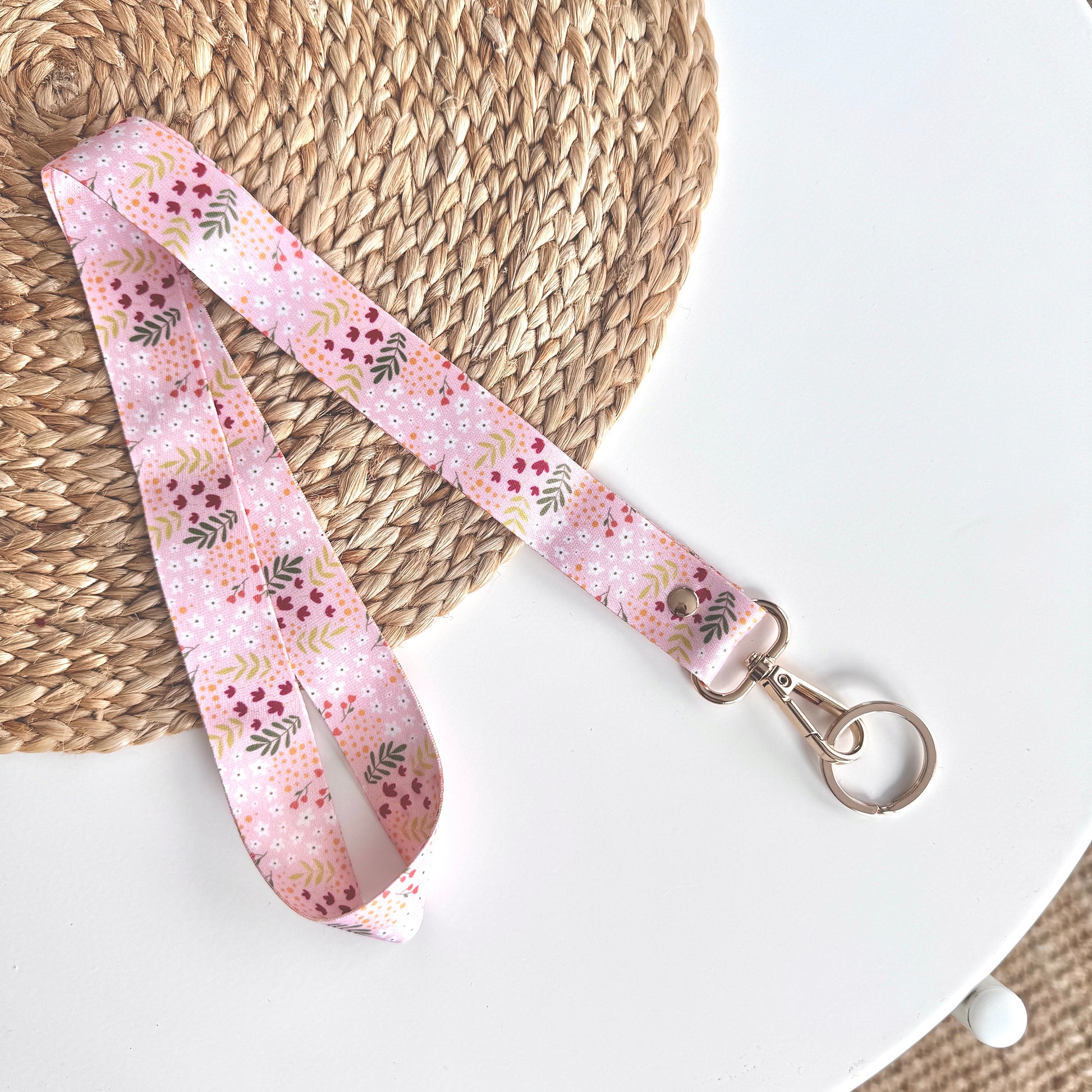 Lanière (rose fleurie)