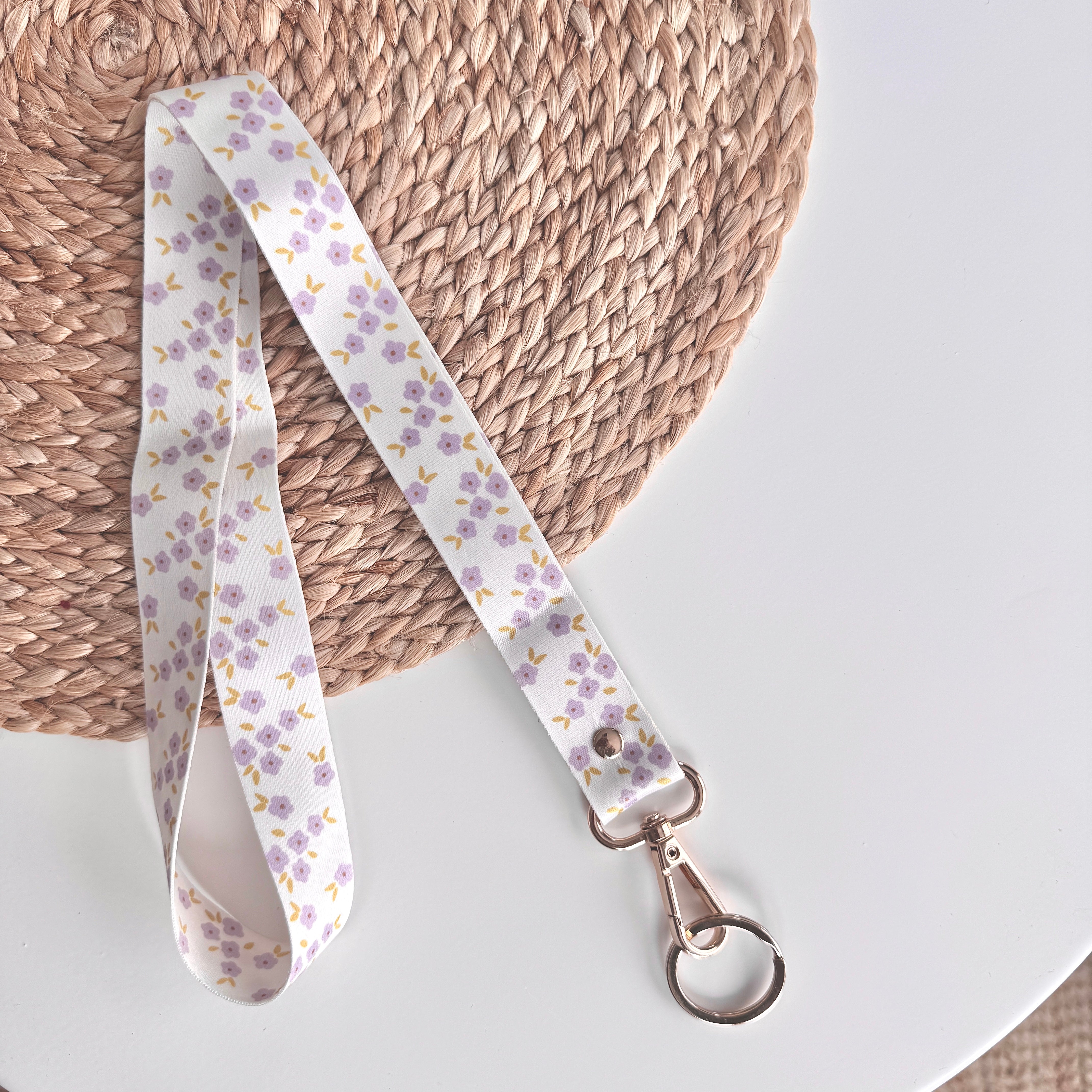 Image of Lanyard - Flowers