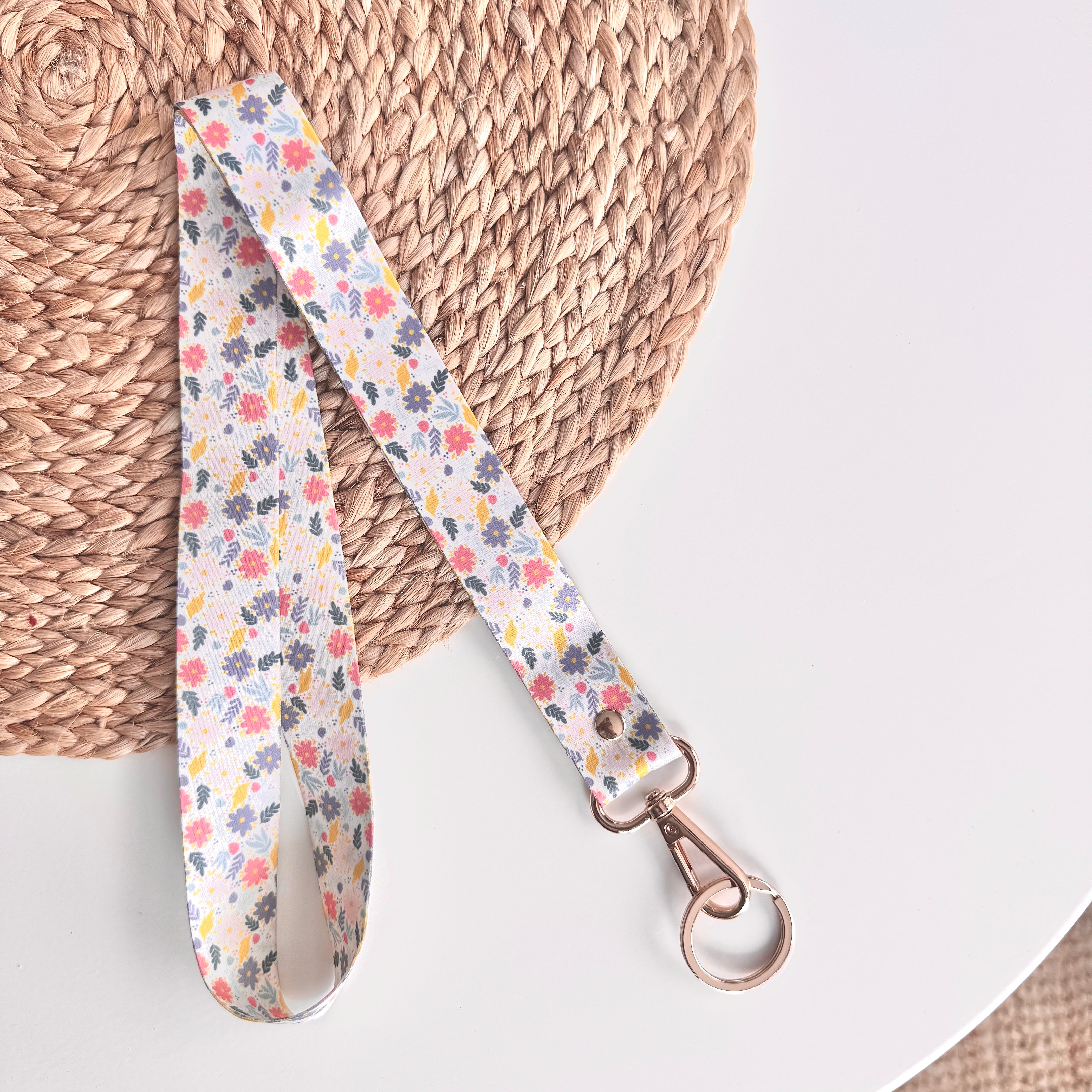 Image of Lanyard - Flowers