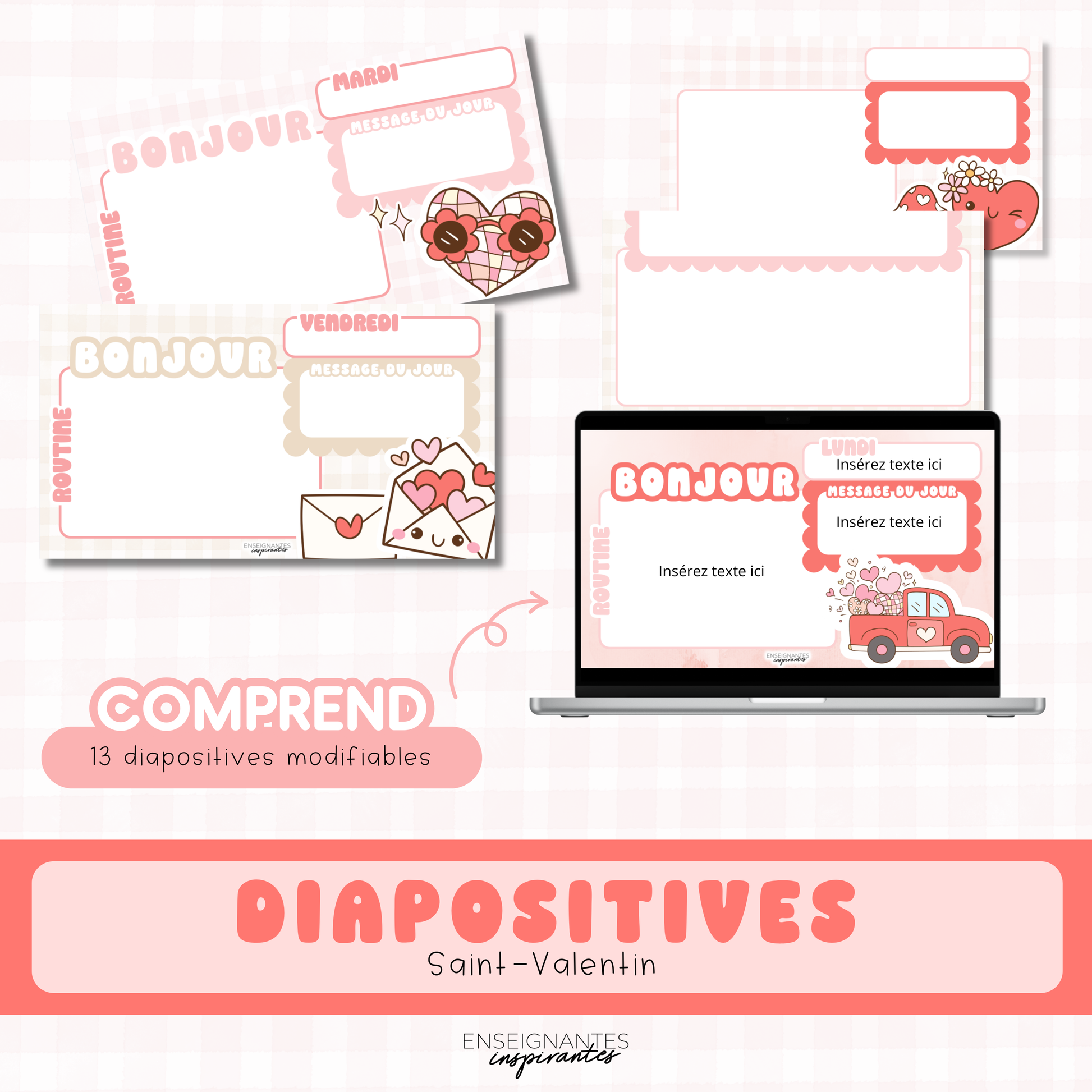 Diapositives Saint-Valentin