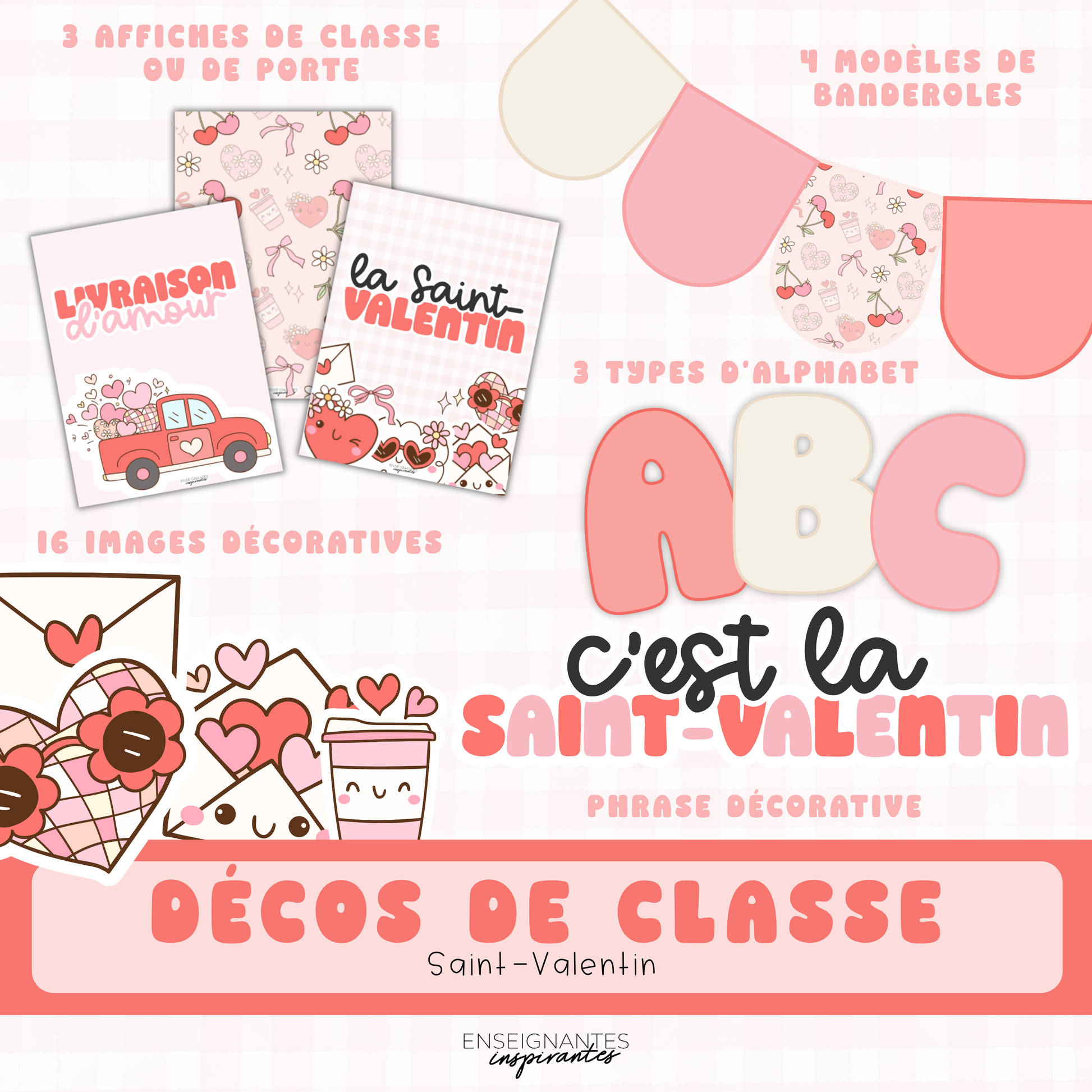 Décorations Saint-Valentin