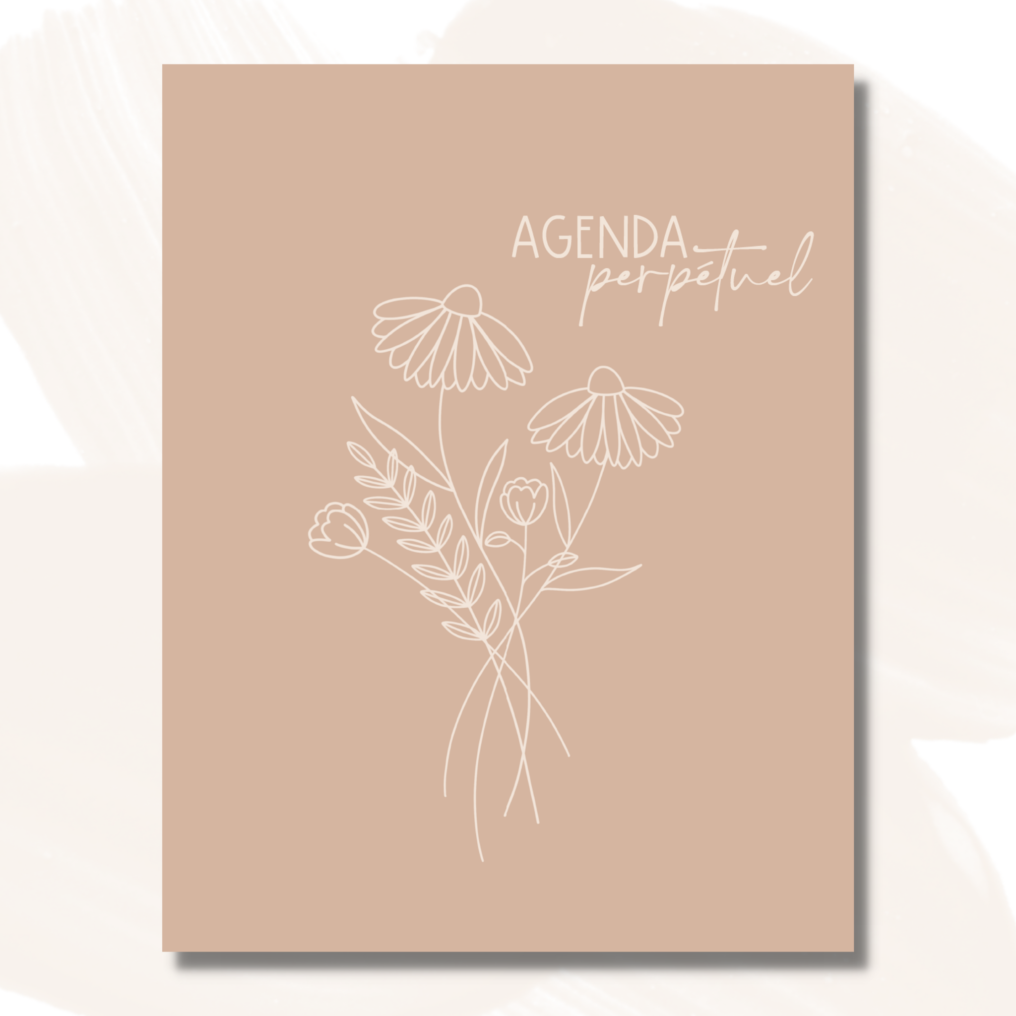 ENSEIGNANTES INSPIRANTES - AGENDA PERPÉTUEL - MONSTERA - Boutique Patati &  Patata