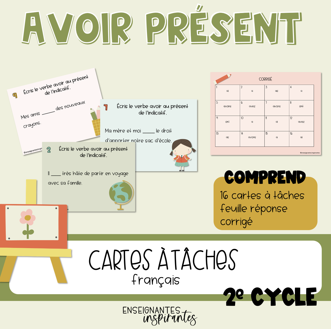 verb to have present